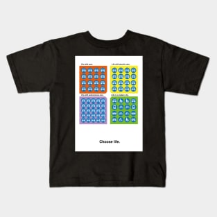 Choose Life in a Modern City Kids T-Shirt